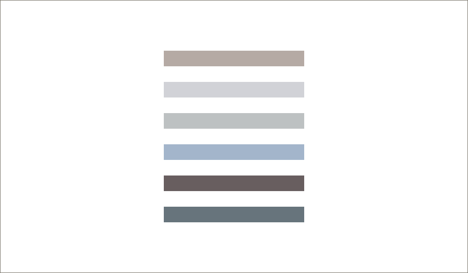 2022-23 Fall/Winter Color Trends] Ladies' Wear (from Japan Fashionable Color Association)